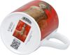 KÖNITZ Becher 1150042991 ARTselection Arlequin assis by Pablo Picasso, 400 ml, Bone China Porzellan Bild 3