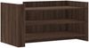vidaXL Couchtisch Braun Eichen-Optik 100x50x50 cm Holzwerkstoff 848352 Bild 2