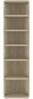 vidaXL Schuhschrank Sonoma-Eiche 27,5x27x102 cm Holzwerkstoff 808491 Bild 4
