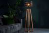 KAWOLA Stehleuchte DALIAN Stehlampe Holz/Metall schwarz 135 x 41 x 41 cm Bild 4