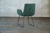 KAWOLA Stuhl NEW CHARME Esszimmersessel Cord smaragd 87 x 66 x 59 cm Bild 5