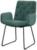 KAWOLA Stuhl NEW CHARME Esszimmersessel Cord smaragd 87 x 66 x 59 cm Bild 3