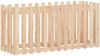 vidaXL Hochbeet Lattenzaun-Design 150x50x70 cm Massivholz Kiefer 832497 Bild 4