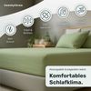 twenty:three® Bettlaken Lyocell Spannbettlaken Fresh Sage, Lyocell, Atmungsaktiv, Ultraweich, 100% TENCEL™ Lyocell, 90x200 Bild 2