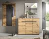 Garderobe Set 3-tlg. Cooper in Eiche und grau 215 cm Bild 5