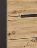 Garderobe Set 3-tlg. Cooper in Eiche und grau 215 cm Bild 3