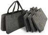 Karat Allzweckkorb Conny, Filztasche, Einkaufstasche, Kaminholztasche, Faltbar, 4er Set Bild 4