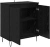 vidaXL Sideboard Schwarz Eichen-Optik 60 x 35 x 70 cm Holzwerkstoff 882600 Bild 5