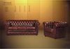 Einsitzer-Sofa Chesterfield Liverpool aus echtem Rindsleder New Red Bild 2