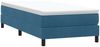 vidaXL Boxspringbett ohne Matratze Dunkelblau 90x220 cm Samt 3315859 Bild 3