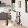vidaXL Bartischbeine U-Form 2 Stk. Naturstahl 60x(110-111) cm Stahl 4013251 Bild 2