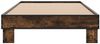 vidaXL Bettgestell Räuchereiche 75x190 cm Holzwerkstoff und Metall 845879 Bild 4