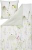 Estella Mako-Satin Bettwäsche 200x200 Meadow Blumenwiese Wende weiß 4704-530 Bild 3
