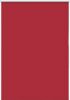 vidaXL Verdunkelungsrollo Rot 110x130cm Stoffbreite 105,7cm Polyester 4011754 Bild 2