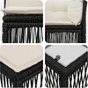 vidaXL Gartensofa-set 13 pcs Schwarz Poly-Rattan 3434413 Bild 5