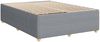 vidaXL Bettgestell ohne Matratze Hellgrau 140x200 cm Stoff 3284942 Bild 3