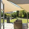Nesling Coolfit Sonnensegel 400 x 400 x 570 cm 3-Eck Hart-Polyethylen - sand Bild 4
