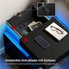 Woltu Nachttisch (2-St), mit Ladefunktion und LED-Beleuchtung 45 x 58 x 40 cm Bild 4