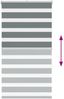 vidaXL Doppelrollo Dunkelgrau 85x150 cm Stoffbreite 80,9 cm Polyester 4014128 Bild 5