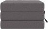 vidaXL Klappsofa Bett 90 x 63 x 45 cm Hellgrau 900148 Bild 4