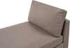 Chaiselongue ARCHIANE Stoff Taupe Bild 5