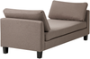 Chaiselongue ARCHIANE Stoff Taupe Bild 4