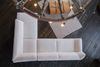 KAWOLA Sofa CALLA Ecksofa Cord cremeweiß Recamiere rechts 82 x 203 x 274 cm Bild 2
