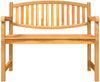 vidaXL 3-tlg. Garten-Essgruppe Massivholz Teak 3157940 Bild 5