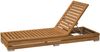 Gartenliege Korsika Teak Massivholz von Teako Design Bild 4