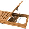 Gartenliege Korsika Teak Massivholz von Teako Design Bild 5