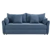 Vente-unique - SITALA Sofa Stoff Blau - B 87 cm x H 92 cm x L 220 cm Bild 3