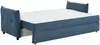 Vente-unique - SITALA Sofa Stoff Blau - B 87 cm x H 92 cm x L 220 cm Bild 5