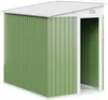 Vente-unique - DAXTON Gartenhaus Metall Grün - B 195 cm x H 170 cm x L 141 cm Bild 4