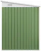 Vente-unique - DAXTON Gartenhaus Metall Grün - B 195 cm x H 170 cm x L 141 cm Bild 5