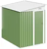 Vente-unique - DAXTON Gartenhaus Metall Grün - B 195 cm x H 170 cm x L 141 cm Bild 2