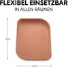 Hauck Wickelauflage Change N Clean, Keil Wickeltischunterlage 50x70 cm, Wickelmatte Schadstofffrei, Abwaschbar, Hygienisch, Wickelmulde bis 25 kg, Pflegeleicht (Cork) Bild 3