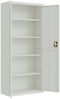 vidaXL Aktenschrank Hellgrau 90x40x200 cm Stahl 339761 Bild 4