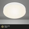 BRILONER - LED Deckenlampe rahmenlos, LED Deckenleuchte, LED Aufbauleuchte, warmweiße Farbtemperatur, Ø287 mm, Weiß Bild 3