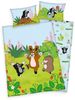Baby Bettwäsche Set Der Kleine Maulwurf 100x135 40x60 cm 100% Baumwolle Linon Bild 5