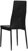 vidaXL Esszimmerstühle 6 Stk. Schwarz Kunstleder [275435] Bild 5