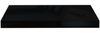 vidaXL Schweberegale 2 Stk. Hochglanz-Schwarz 50x23x3,8 cm MDF 323767 Bild 5