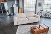 KAWOLA Sofa BODHI 3-Sitzer Cord cremeweiß 80 x 110 x 242 cm Bild 2