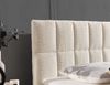 Boxspringbett Schlafzimmerbett DOMINGA PREMIUM 180x200cm Stoff Coral Cognac Bild 5