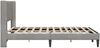 vidaXL Bettrahmen mit Kopfteil Hellgrau 120 x 190 cm Samt 42027491 Bild 5