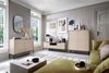 AX LIVING Große Kommode Domiti MK104 Modern und Praktisch 104cm Beige Bild 3