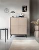 AX LIVING Große Kommode Domiti MK104 Modern und Praktisch 104cm Beige Bild 2