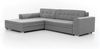ELTAP 'Sorento', Ecksofa, Eckcouch, Grau, 78 x 194 x 296 cm, Links Bild 2