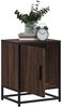 vidaXL Nachttische 2 Stk. Braun Eichen-Optik Holzwerkstoff Metall 848718 Bild 4