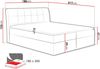 Boxspringbett Cazeres, Natur, 180x200 cm Bild 5