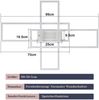 ZMH Deckenlampe LED Deckenleuchte Dimmbar - 50W Wohnzimmerlampe Weiß mit Fernbedienung Modern Design Schlafzimmerlampe Wohnzimmer Schlafzimmer Deckenbeleuchtung Geometrisch für Küche Flur Bild 3